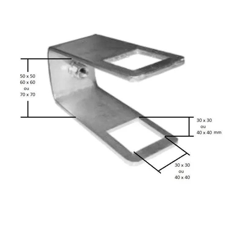 Clearance Etrier de châssis pour balancier & chandelle Matériel De Remorque·Rouleau & Galet