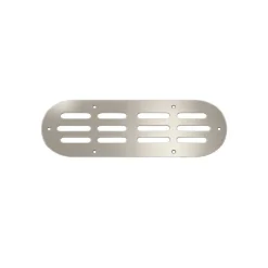 Grille d’aération inox oblongue | 170 × 60 mm*Seaworld Discount