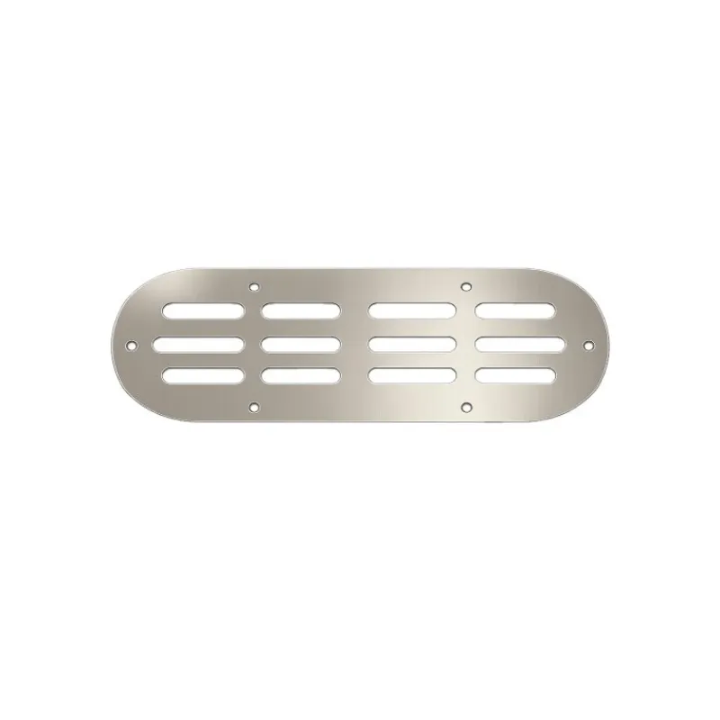 Grille d’aération inox oblongue | 170 × 60 mm*Seaworld Discount