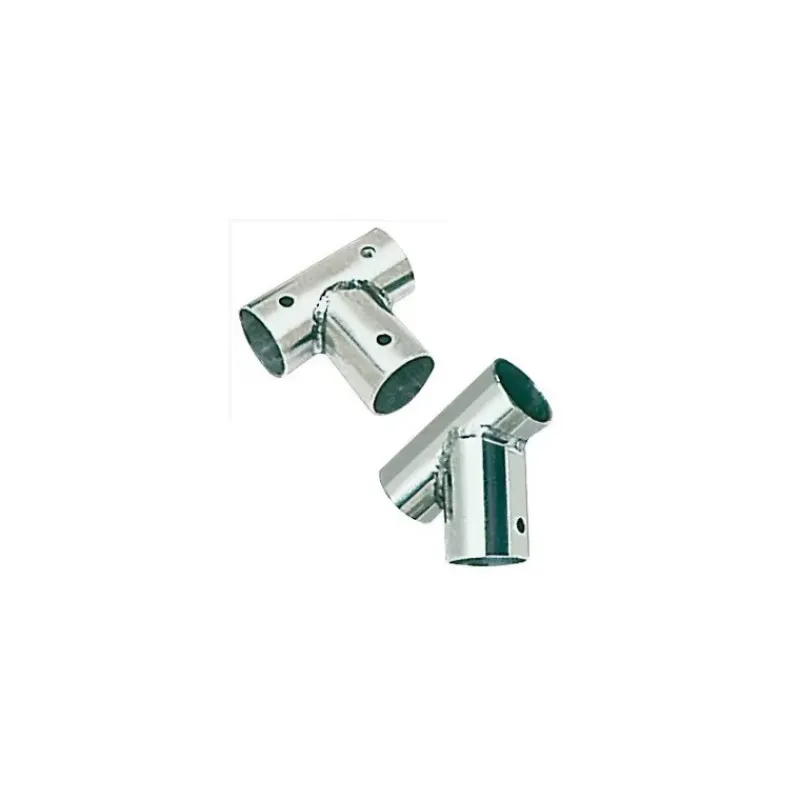 Sale Raccord en T pour tube ø 22 mm Confort Extérieur - Cockpit·Accessoires Bimini & Taud De Soleil|Accastillage De Pont·Chandelier, Balcon, Accessoire Et Pied De Chandelier