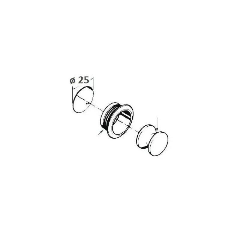 Hot Serrure poussoir standard Ameublement & Quincaillerie Intérieure·Fermeture Et Verrou De Placard|Quincaillerie Marine·Serrure, Fermeture & Poignée