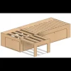 Discount Grand Lit Peigne - B130 Ameublement & Quincaillerie Intérieure·Meuble Bois Individuel|Literie Et Conception De Lit·Lit Peigne