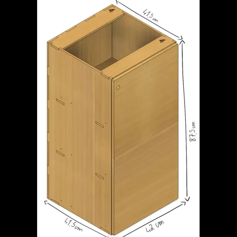 Grande unité cuisine porte PLUS*Simple Vans Hot