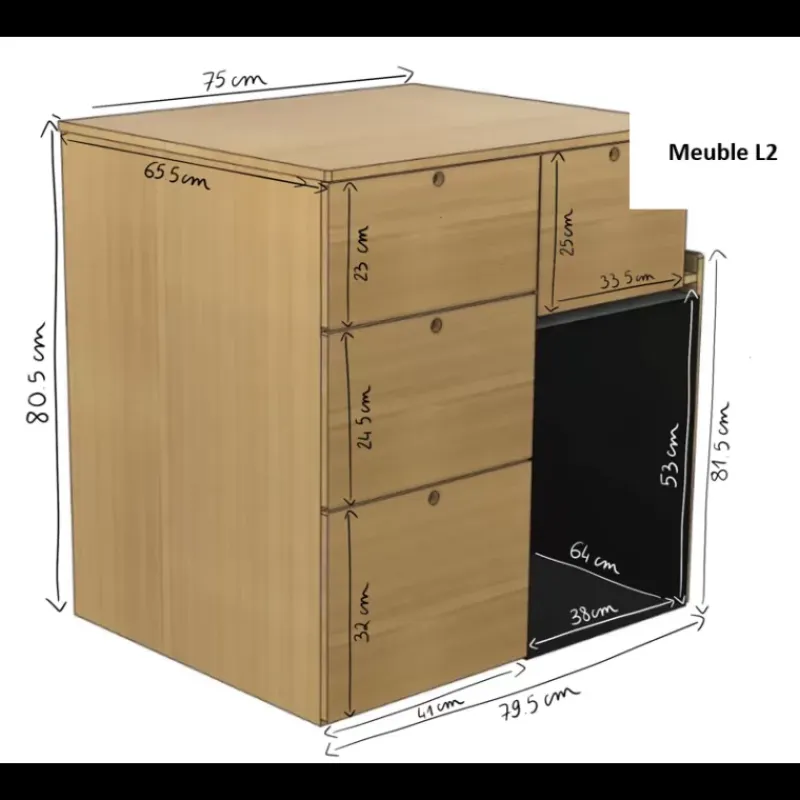 Best Kit meuble Nomad | Universel Kit Aménagement·Kit Fixe Universel
