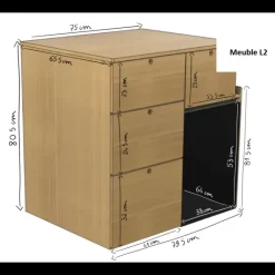 Kit meuble Nomad | Jumpy/Expert 3*Simple Vans Outlet