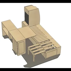 Clearance Kit meuble Roamer | Universel Kit Aménagement·Kit Fixe Universel