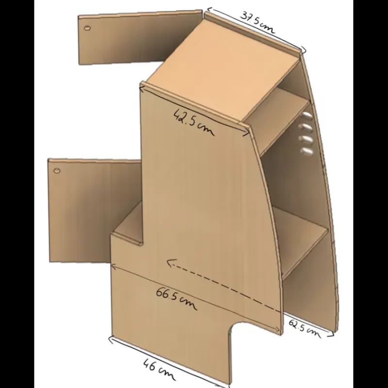 Kit meuble Roamer | VW T5/T6*Simple Vans Online