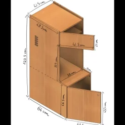 Kit meuble Roamer | Trafic 3*Simple Vans Best