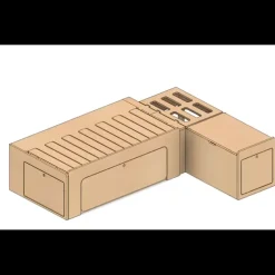 Lit Peigne Compact - B4*Simple Vans Hot