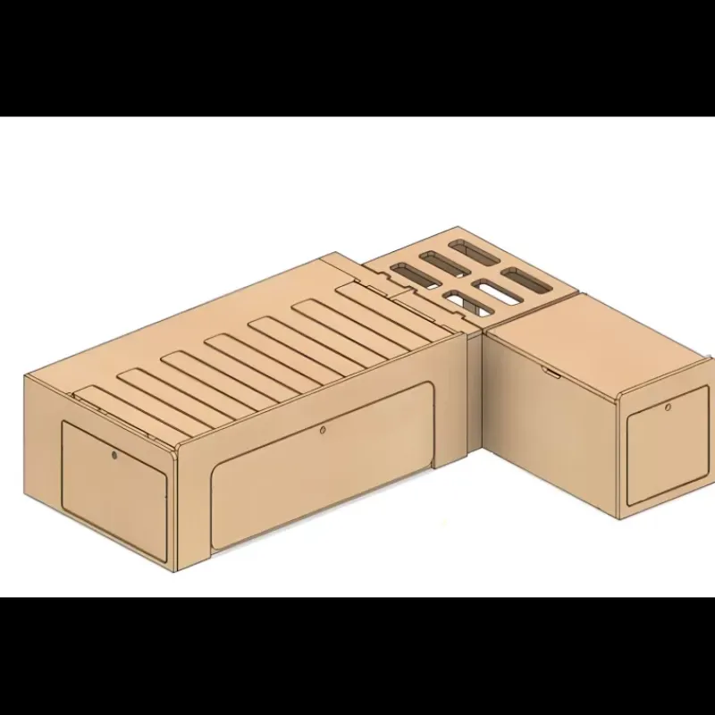 Lit Peigne Compact - B4*Simple Vans Hot