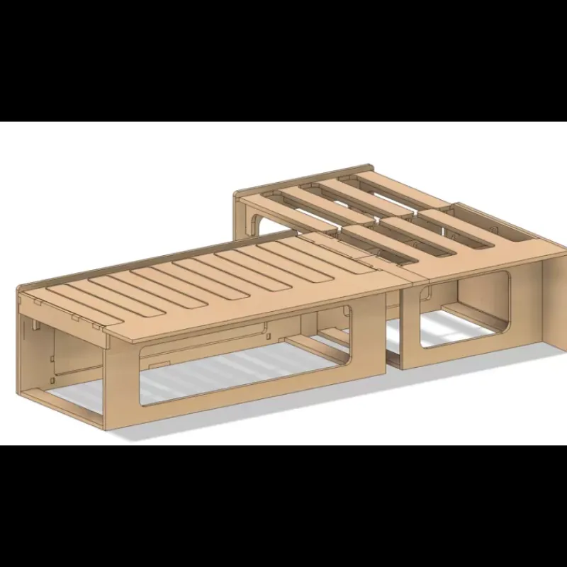 Lit Peigne Standard - B120*Simple Vans Outlet