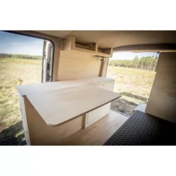 Meuble latéral avec table XL | VW T5/T6*Simple Vans