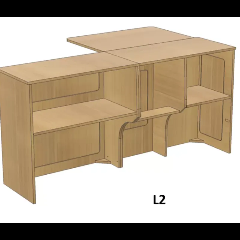 Outlet Meuble latéral + table | Universel Ford Transit|Mercedes Vito / Viano