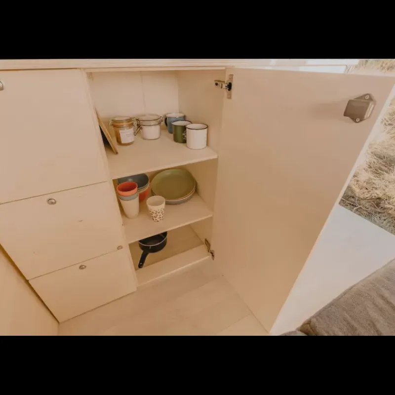 New Petite unité cuisine porte PLUS Ameublement & Quincaillerie Intérieure·Meuble Bois Individuel