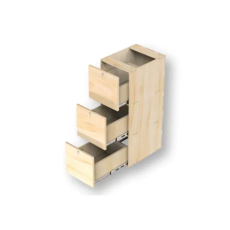 Unité cuisine tiroirs PLUS Ameublement & Quincaillerie Intérieure·Meuble Bois Individuel