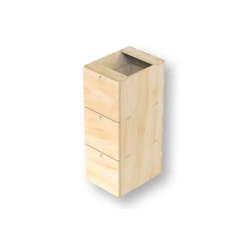 Unité cuisine tiroirs PLUS Ameublement & Quincaillerie Intérieure·Meuble Bois Individuel
