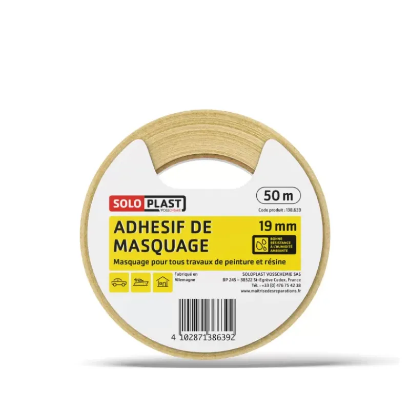 Rouleau adhésif de masquage 50 m*SOLOPLAST Hot