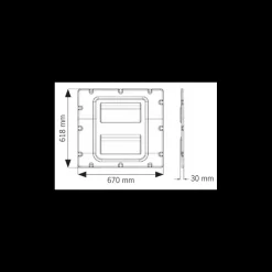 Hot Habillage de porte arrière filets | Ducato X290 Fiat Ducato / Boxer / Jumper|Rangement·Support & Rangement Multifonctions