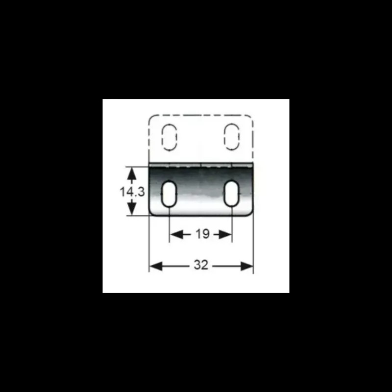 Gache inox Ameublement & Quincaillerie Intérieure·Fermeture Et Verrou De Placard|Quincaillerie Marine·Charnière De Coffre, Porte & Meuble