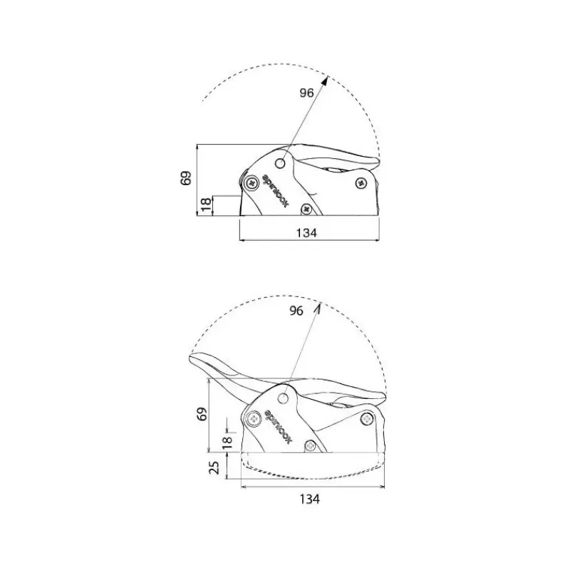 Sale Bloqueur XAS0612/2 Taquet, Bloqueur & Chaumard·Bloqueur & Coinceur