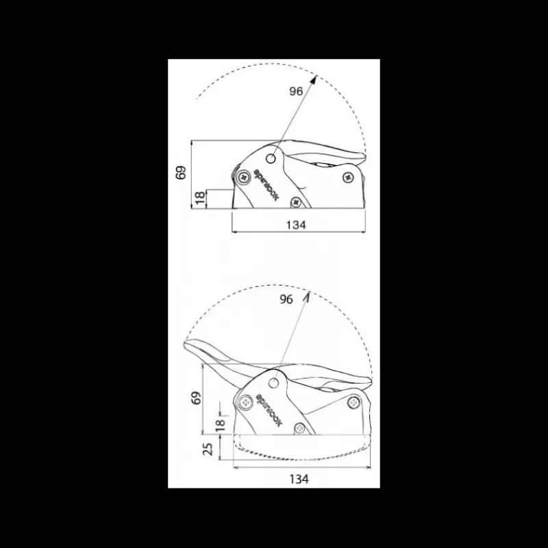 Bloqueur XAS0612/3*Spinlock