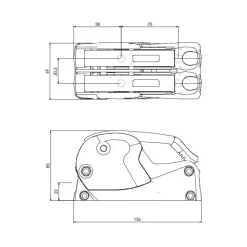 Bloqueur XTS0814/2*Spinlock Outlet