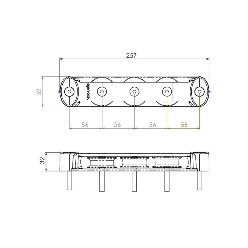 Outlet Boite à réas T50 Poulie, Anneau De Friction & Palan·Boite À Réas, Poulie Plat-Pont & Renvoi