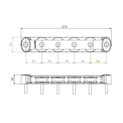 Outlet Boite à réas T50 Poulie, Anneau De Friction & Palan·Boite À Réas, Poulie Plat-Pont & Renvoi