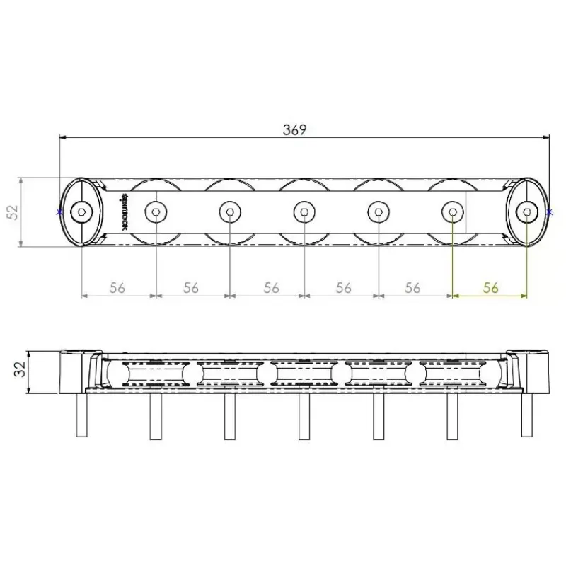 Outlet Boite à réas T50 Poulie, Anneau De Friction & Palan·Boite À Réas, Poulie Plat-Pont & Renvoi