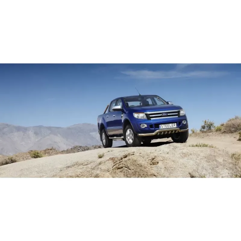 Barre de pare-buffle avec grille | Ranger 3 phase 1*STEELER Discount