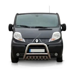 Pare-buffle avec plaque de protection | Trafic 2*STEELER Best