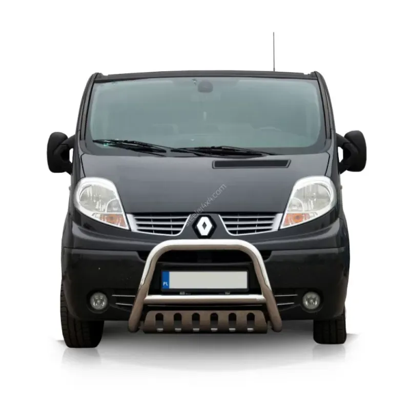 Pare-buffle avec plaque de protection | Trafic 2*STEELER Best