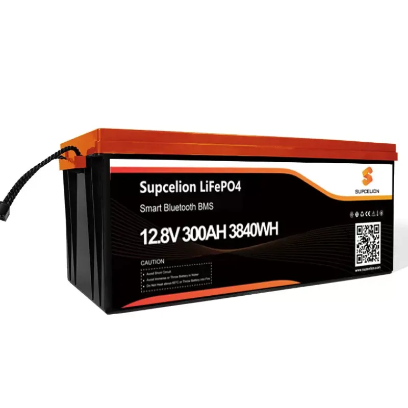 Batterie Lithium Pro 12-300 Ah BT - 3840 Wh*Supcelion Sale