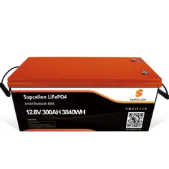 Batterie Lithium Pro 12-300 Ah BT - 3840 Wh*Supcelion Sale