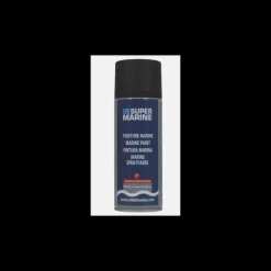 Peinture aérosol noir satiné haute température*Super Marine Best