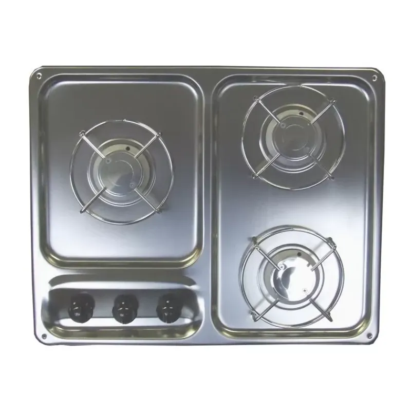 New Réchaud 3 feux 500 x 400 mm Appareil De Cuisson Intérieur·Plaque De Cuisson Gaz|Cuisson Intérieure, Réchaud Et Réchaud-Four·Réchaud Et Plaque De Cuisson Gaz