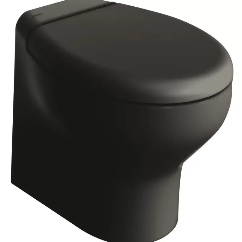 Online WC électrique Silence Plus 2G Short Touch | Noir Wc À Bord·Wc Marins