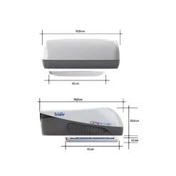 Clima e-Van 5400H Climatisation·Climatisation De Toit 230 V