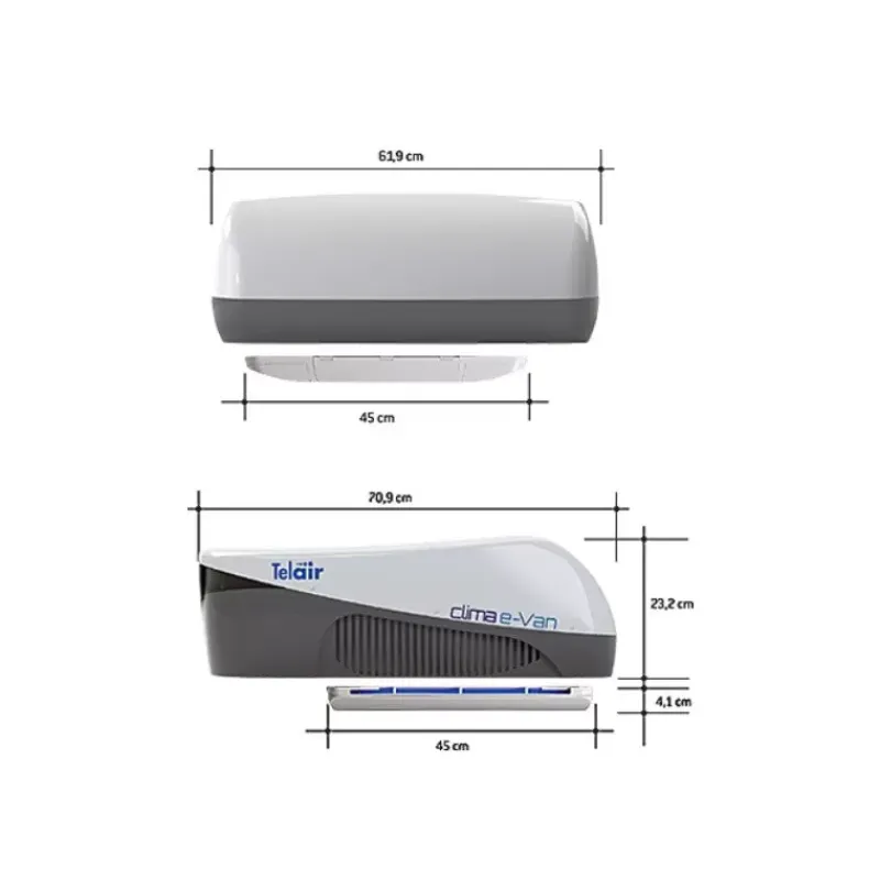 Clima e-Van 5400H Climatisation·Climatisation De Toit 230 V