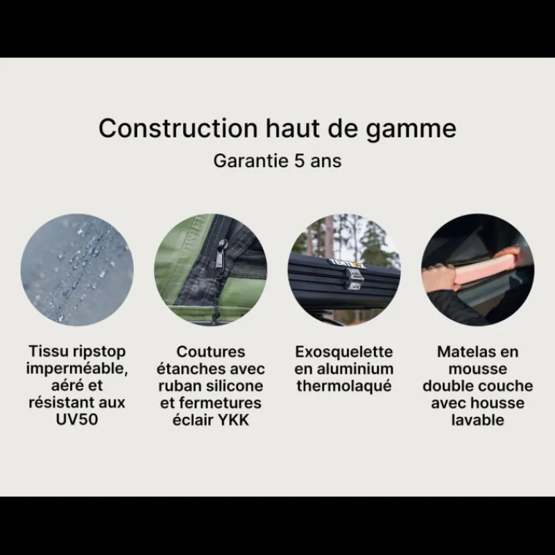 Online Cargo 2.0 Tente De Toit, Barre De Toit, Coffre & Échelle·Tente De Toit