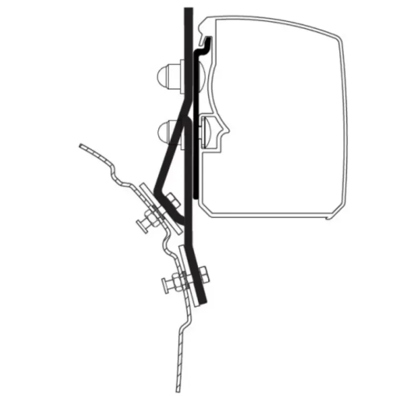 Adaptateur 3200 4200 5200 | VW T4*Thule Discount