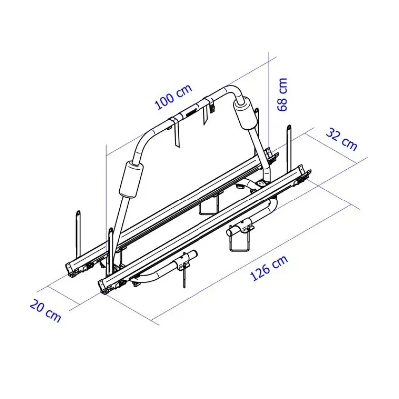 Discount Caravan Light Porte Vélos·Porte Vélos Caravanes