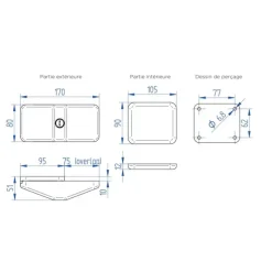 Best Door Lock Poignée, Verrou & Fermeture Extérieures·Fermeture Et Verrou Extérieur|Poignée, Verrou & Fermeture Extérieures·Fermeture Et Verrou Extérieur