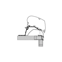 kit adaptateur HOBBY Caravan depuis 2024*Thule Clearance