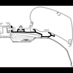 Online Kit Ducato L2, L3, L4 série 6 | sur rail SmartClamp Store·Adapteur De Store Van Et Fourgon