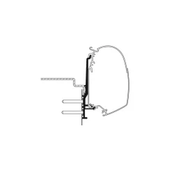 Kit fixation Knaus Tourer CUV*Thule Best