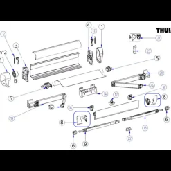 Pièces détachées Omnistor 5003*Thule