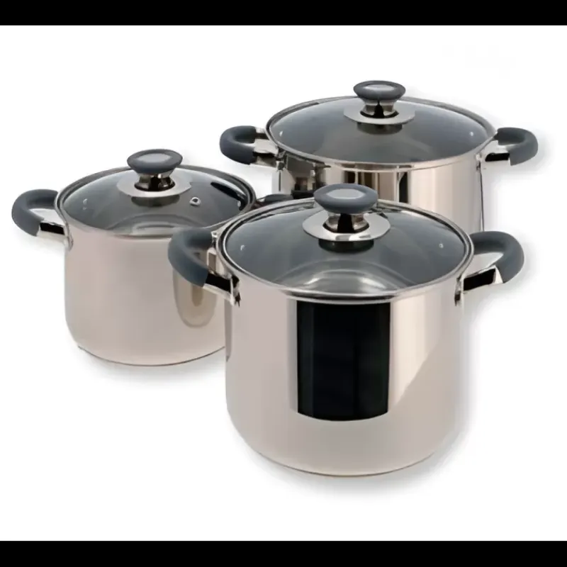 Tolox Ensemble de casseroles acier inox*Travellife Best