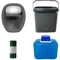 Online Kit DIY pour toilettes sèches | Taille L L'Eau·Toilette Sèche|Wc & Sanitaires·Toilette À Séparation