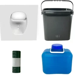 Online Kit DIY pour toilettes sèches | Taille L L'Eau·Toilette Sèche|Wc & Sanitaires·Toilette À Séparation